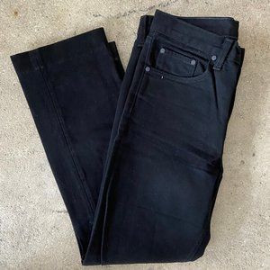 Rag and Bone Black Twill Jeans